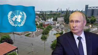 Русия обвинява Украйна за взривения язовир, но не допуска ООН да разследва случая (видео)