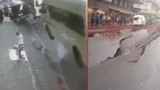 Мистериозен взрив уби човек и рани други на централна улица в Йоханесбург (видео)