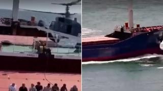 Говори собственикът на кораба, по който руснаци откриха огън в Черно море (видео)