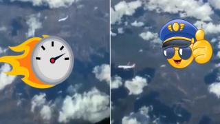 Вижте колко бързо се движат самолетите в действителност (видео)