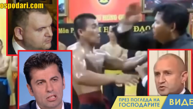 Българските политици като кунг-фу майстори (видео)