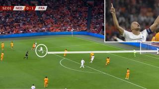 Фамозен гол на Мбапе прати Франция на Европейско (видео)
