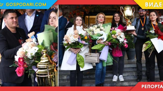 "Бяла лястовица" за златните български шахматистки (РЕПОРТАЖ)
