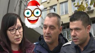 „Предколедно чудо“: Полицаи върнаха изгубения портфейл на жена с дете с увреждания (видео)