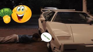 Продават култовото Lamborghini от филма „Вълкът от Уолстрийт“ (видео)