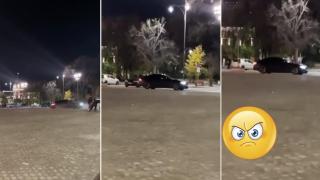 Спряха автомобил от движение след дрифт в центъра на София (видео)