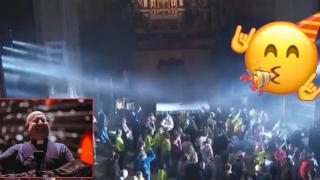 Свещеник диджей разтърси църква с електронно парти (видео)