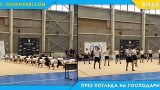 Студенти изпълниха чалга съчетания на „Спортист на годината“ в НСА (видео)