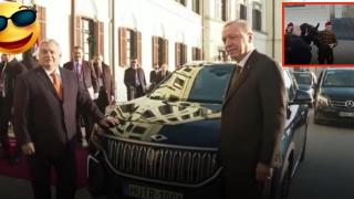 Подаръци за лидери: Ердоган дари Орбан с електромобил и получи породист кон (видео)