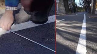 Абсурдна велоалея предизвика недоволство в Русе (видео)