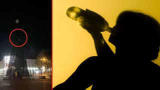 Мъртвопияна рускиня покори 20-метрова елха (видео)