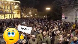 Хиляди сърби продължават да протестират срещу правителството (видео)