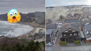 Вижте разтърсващи кадри от момента на труса в Япония (видео)