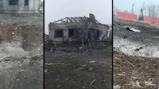 Без да иска Русия атакува свое село (видео)