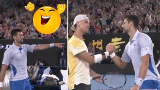 Джокович триумфира в мач от първия кръг на Australian Open (видео)