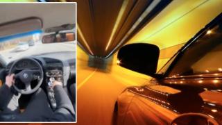 В социалните мрежи се появи пореден клип на шофиращ с 260км/ч (видео)