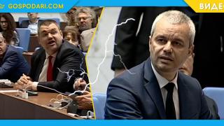 Грозна размяна на реплики между Пеевски и Костадинов в Парламента (видео)