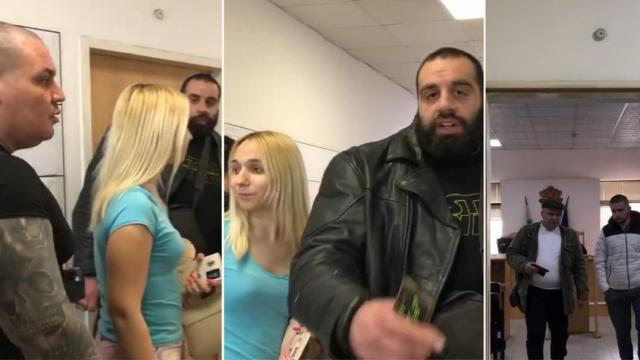 „Не ми викай Даниел, ще се хвърля от покрива“: Емили, Чеченеца и Куката отново пред съда (видео)