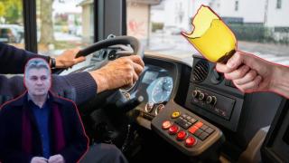 Пиян счупи бутилка в главата на шофьор на автобус, защото не спрял на пешеходна пътека (видео)