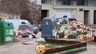 Морската ни столица с дни тъне в отпадъци (видео)