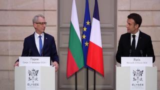 Френският президент ни похвали за "куража" по отношение на Русия