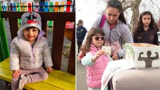 Доброволци продължават да събират средства за малката Амая (видео)