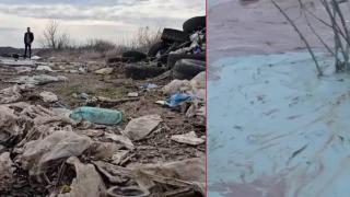 Изхвърлиха варели с опасни вещества край Димитровград (видео)