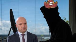 Хванаха „Червения пират“