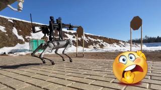 Създадоха кучета-роботи, които стрелят като най-добрите снайперисти (видео)