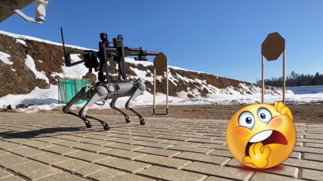 Създадоха кучета-роботи, които стрелят като най-добрите снайперисти (видео)
