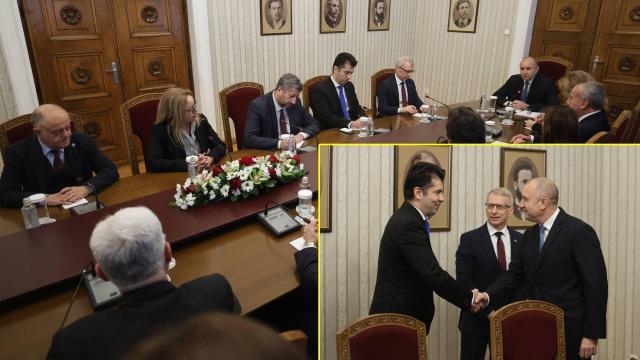ПП-ДБ на консултацията при Радев: Дано бъде осъзната отоворността, която поехме (видео)