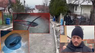 Мъж пропадна в канализационна шахта в столичния кв. "Драгалевци" (видео)