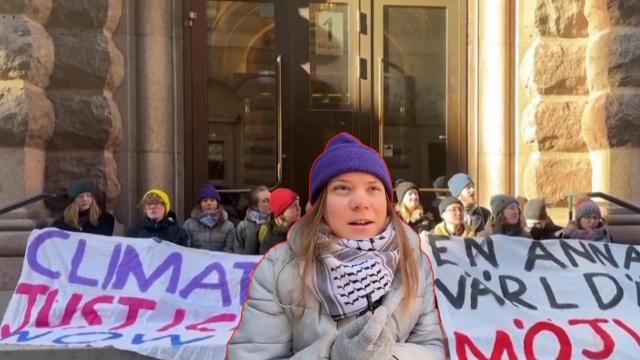 Шведската полиция принудително отстрани  Грета Тунберг от протест