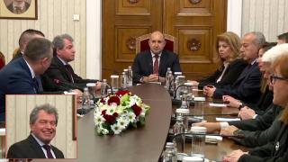 И ИТН поиска предсрочни избори на консултацията при Радев (видео)
