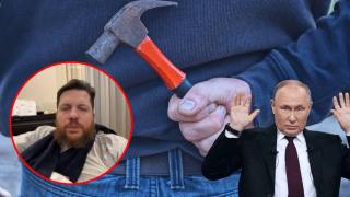 Пребиха с чук близък на Навални - потърпевшият обвинява Путин (видео)