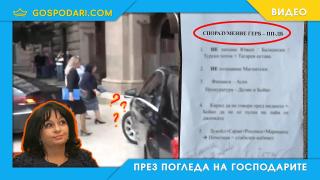 Ето какво изпусна Теменужка Петкова пред Президентството (видео)