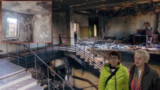 Пожар изпепели социален дом в Ямбол (видео)
