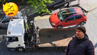 10 дни автомобил обикаля София на "паяк" без знанието на собственика си (видео)