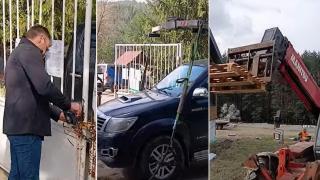 Спряха събарянето на ловния хотел на Румен Гайтански до язовир Искър