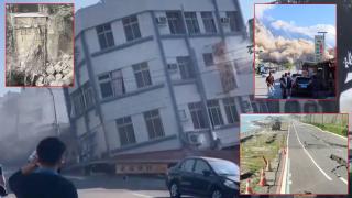 Земетресение с магнитуд 7.4 удари Тайван, обявиха заплаха от цунами