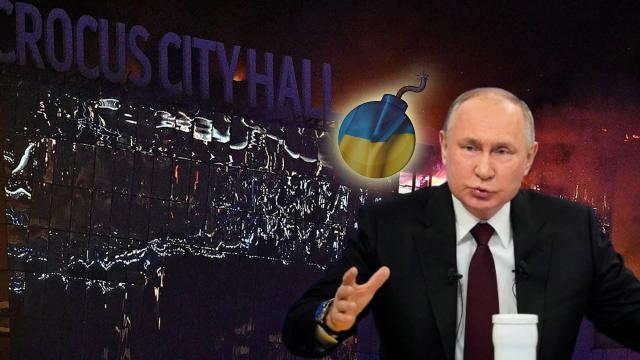 Русия продължава упорито да обвинява Украйна и Запада за атентата в „Крокус сити хол“