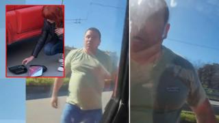 Скоростно правосъдие: Осъдиха агресивния шофьор от Пловдив, заплашил жена (видео)