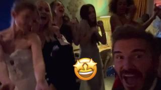 Дейвид Бекъм събра Spice Girls за 50-ия рожден ден на жена си (видео)