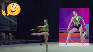 Нов медал за Боряна Калейн на Световната купа по художествена гимнастика (видео)