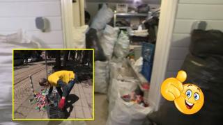 Доброволци събраха над 1 тон пластмасови отпадъци, които превръщат в изкуство (видео)