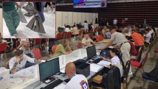 Мъж получи гърч по време на обработката на изборните прокотоли в София