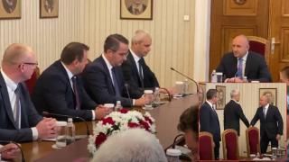 Костадинов при Радев: Категорично не подкрепяме правителство на малцинството (видео)