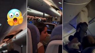 Силна турбуленция отклони самолет над Атлантика (видео)