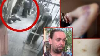 4 охранители пребиха готвач в столичен ресторант (видео)