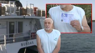 В района на Морска гара в Бургас таксуват инвалиди за паркиране (видео)